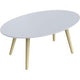 Receptietafel meet powered by paperflow scandi gelakt mdf wit