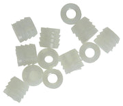 Mack 1014488 - 12 kunststof inslagmoeren m6 ø 11 mm x 11mm | 10 stuks - afbeelding 2