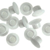 Mack 1014489 - 12 afdekkapjes wit ø 6 mm | 5 stuks