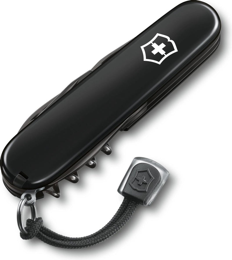 Victorinox spartan onyx black - zwitsers zakmes - 12 functies - cellidor - giftbox