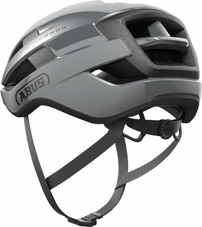 Abus fietshelm wingback race grey l - 57-61 cm - grijs - geschikt voor gebruik op racefietsen - gravelbikes - 270 g
