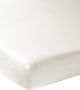 Meyco baby uni hoeslaken ledikant - offwhite - 60x120cm