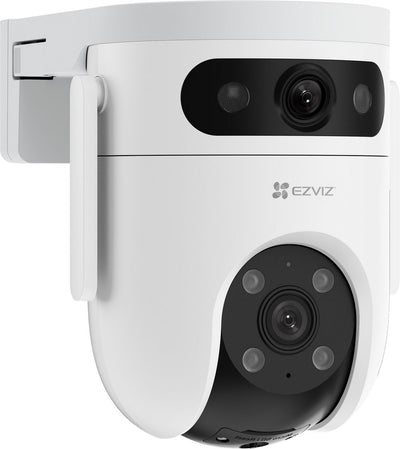 Ezviz h9c dual lens 3k+3k beveiligingscamera buiten – 360° pan tilt – patrol mode, nachtvisie human detection - tweerichtingsaudio - geen maandkosten