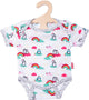 Heless poppenromper penguin dots 28-35 cm katoen wit