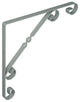 1014750 - rustieke gedraaide konzool wit250x250x13mm | 12 stuks