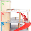 Small foot - houten garage met wasstraat