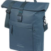 Basil fietsschoudertas brooklyn mik 17l 14 x 32 x 40 cm - blauw