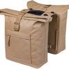 Basil dubbele fietstas brooklyn mik 41l 14 x 30 x 37 cm - zand