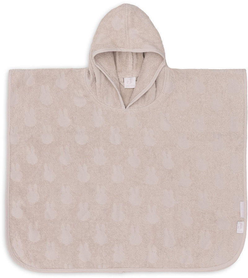 Jollein badponcho badstof miffy jacquard nougat