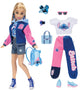 Jakks disney ily 4ever 29cm stitch-geïnspireerde modepop met collegejasje