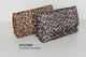 Toilettas met spiegel panterprint 17x10x5,5cm