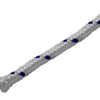 Mack 1014932 - pp gevlochten wit blauw streng5mm 20m | 5 stuks