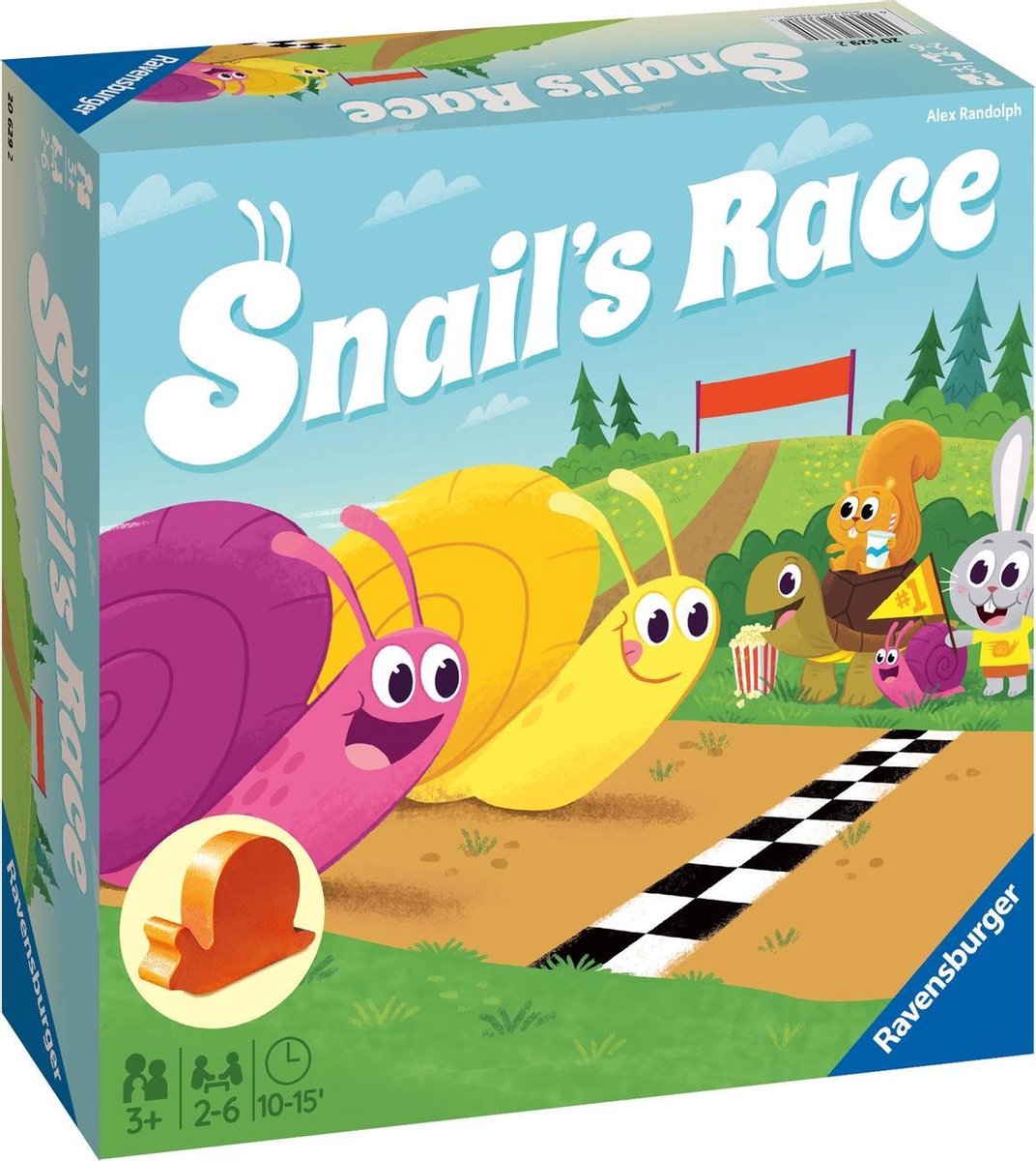 Ravensburger snail's race - bordspel