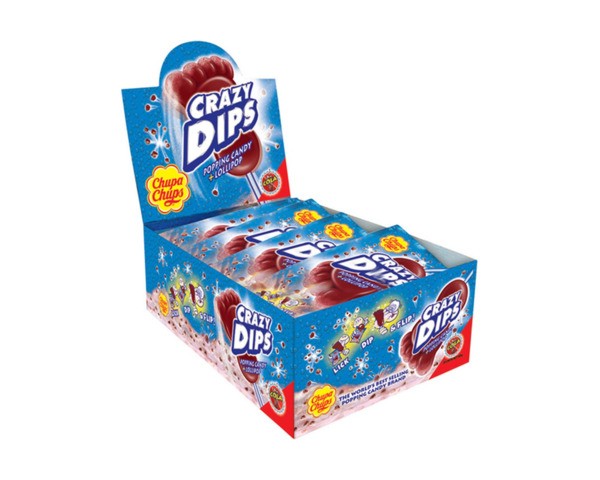 Chupa chups chupa crazy dips cola (24x 14gr) (kopie)