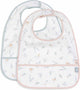 Jollein - baby slab waterproof - slabbetjes - lovely birds - 2 stuks
