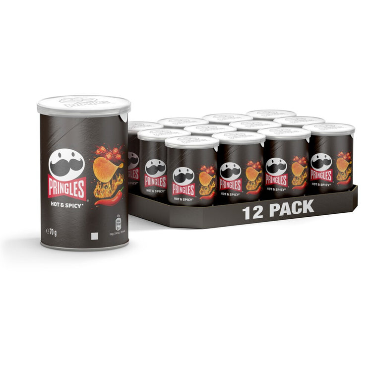 Pringles hot spicy (12x 70gr)