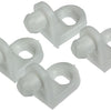 Mack 1013909 - 4 rugwandverbinders wit | 5 stuks