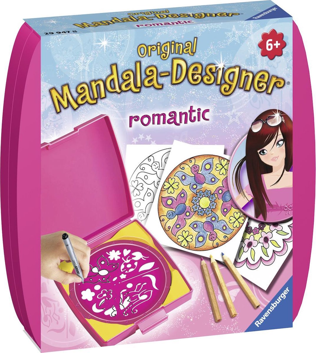 Ravensburger mini mandala-designer - romantic