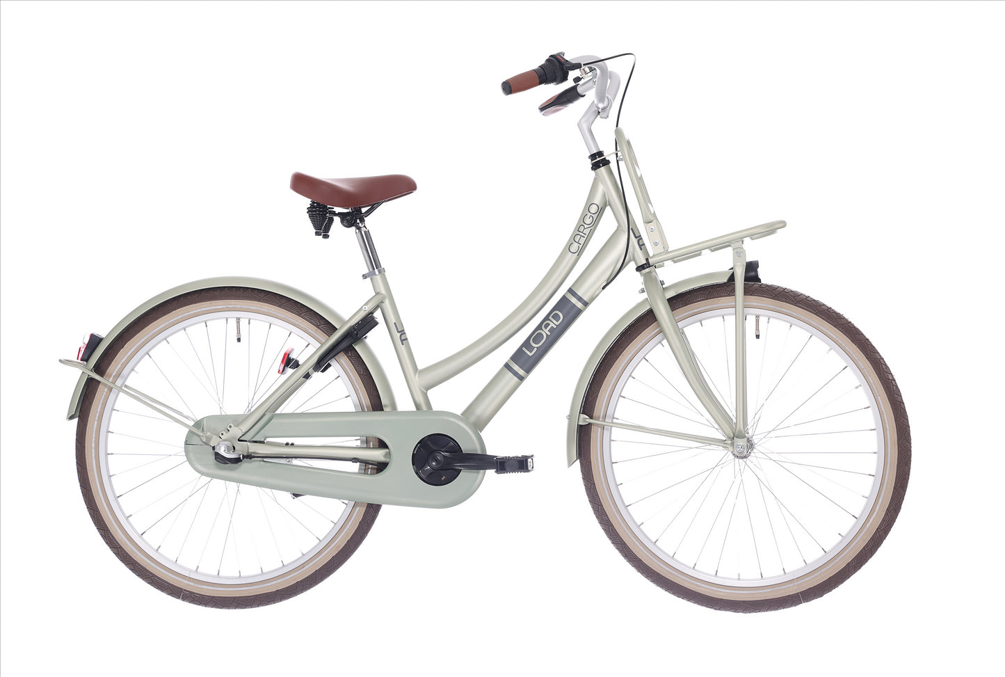 Bikefun kinderfiets load 24 inch met nexus 3 versnelling remnaaf - desert sage