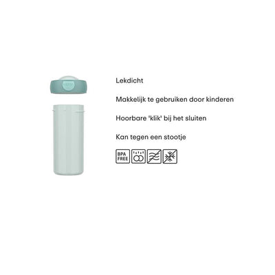 Mepal schoolbeker 300ml cool pink