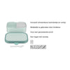 Mepal lunchbox campus little dutch - 750 ml - broodtrommel met vakjes voor kinderen - geschikt voor 4 boterhammen - forest friends