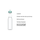Mepal waterfles pop-up campus 500ml - cool pink - afbeelding 2