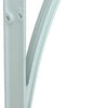 1015316 - versterkte konzool alu wit 175x100 mm | 6 stuks