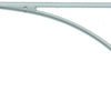 1015319 - versterkte konzool alu wit 350x200 mm | 6 stuks
