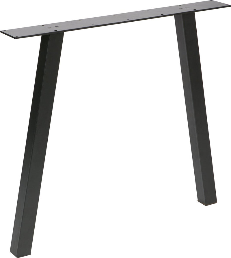 Woood tablo a poot kd 1 stuks - metaal - zwart - 72x79x10