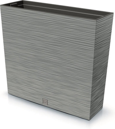Prosperplast furu case tower - bloempot plantenbak met inzet - voor binnen en buiten - kleur beton (grijs)