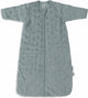 Jollein x nijntje - baby slaapzak winter met afritsbare mouw 90cm - miffy jacquard sea green - winterslaapzak