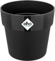Elho b.for original rond 18 - bloempot voor binnen - 100% gerecycled plastic - ø 18.0 x h 16.5 cm - living black