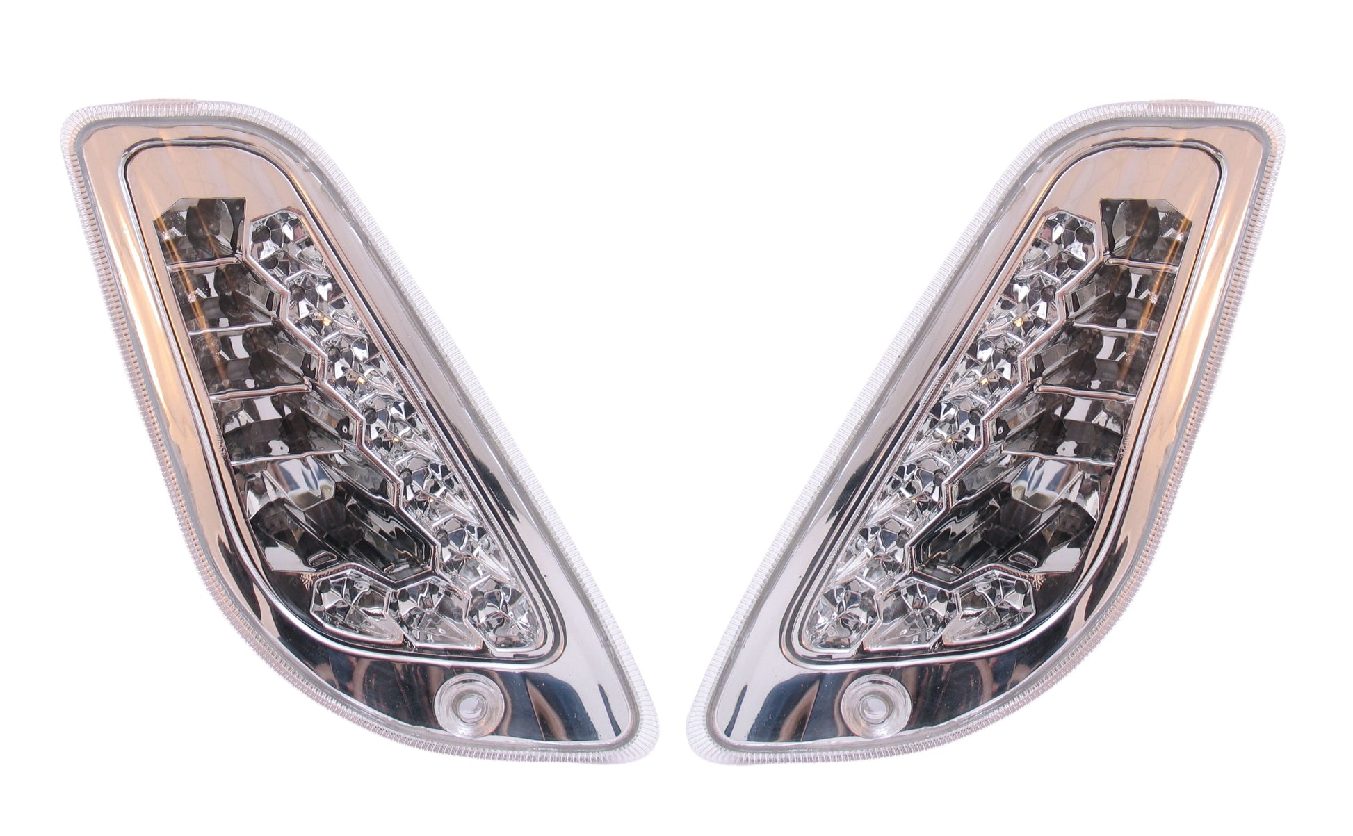 Edge knipperlichtset vespa lx-50 125 150 clear line led - links en rechts voor
