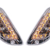 Edge knipperlichtset vespa lx-50 125 150 clear line led - links en rechts voor