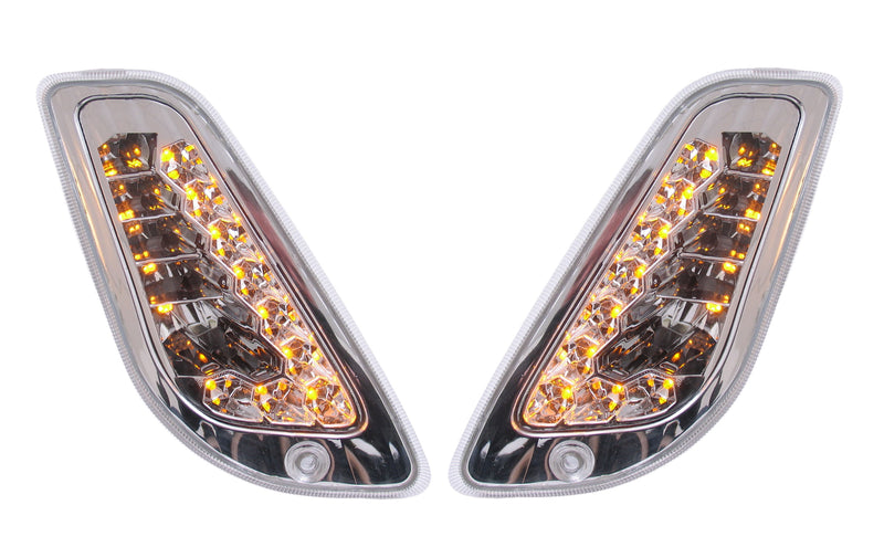 Edge knipperlichtset vespa lx-50 125 150 clear line led - links en rechts voor
