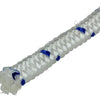 Mack 1013978 - pp gevlochten wit blauw streng10mm 15m | 5 stuks