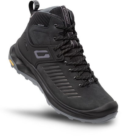 Grisport journey mid unisex wandelschoenen - black