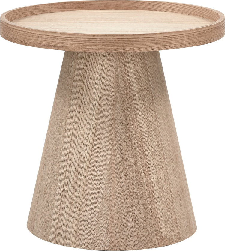 Woood maud bijzettafel - hout - naturel - 38x39x39