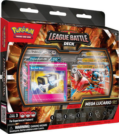 Pokémon pokemon trading card game mega lucario ex league battle deck engels veelkleurig kinderen
