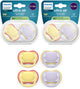 Philips avent ultra air – ademend en lichtgewicht fopspeen (0-6 mnd) – 4 stuks - scf087 20