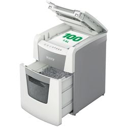Leitz papierversnipperaar iq wit