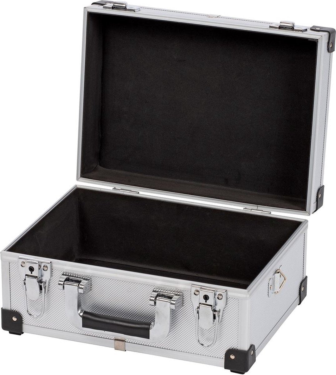 Kreator krt640106s gereedschapskoffer - 320 x 230 x 160 mm - zilver - (geleverd zonder gereedschap)
