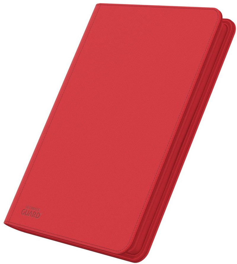 Ultimate guard zipfolio 320 16-pocket xenoskin - red
