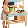 Classic world houten buitenkeuken speelkeuken met accessoires 7-delig.