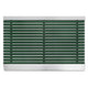 Entreemat professional line pro brush groen