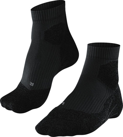 Falke ru trail anti-blaar functioneel materiaal hardloopsokken heren zwart - maat 46-48