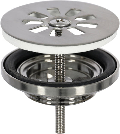Differnz afvoerplug - mat chroom