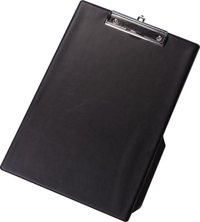 Q-connect klemplaat, pp, ft a4, zwart 12 stuks