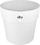 Elho b.for original rond 30 - bloempot voor binnen - 100% gerecycled plastic - ø 29.5 x h 27.3 cm - wit