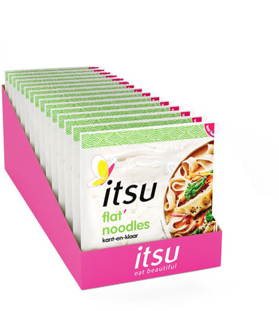 Itsu flat noodles kant-en-klaar 15 x 150 gram